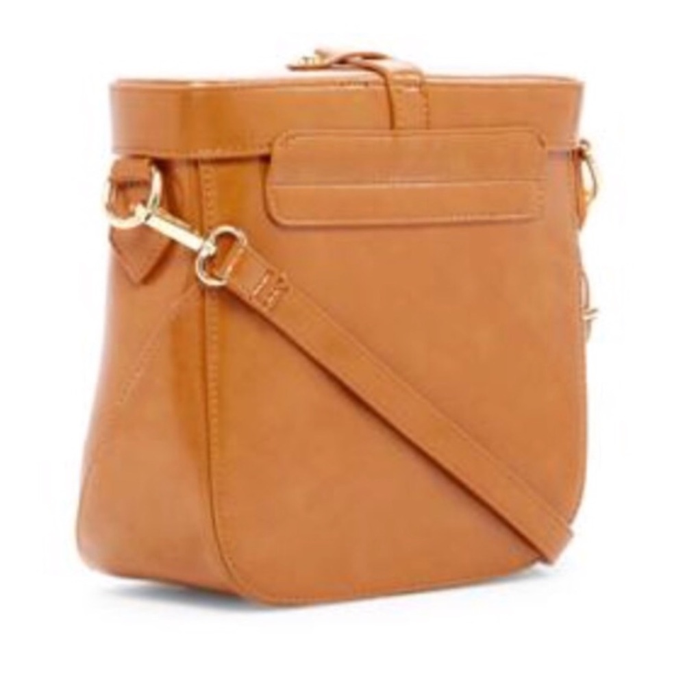 New Vintage Design Bag Cognac Color - Picture 2 of 6